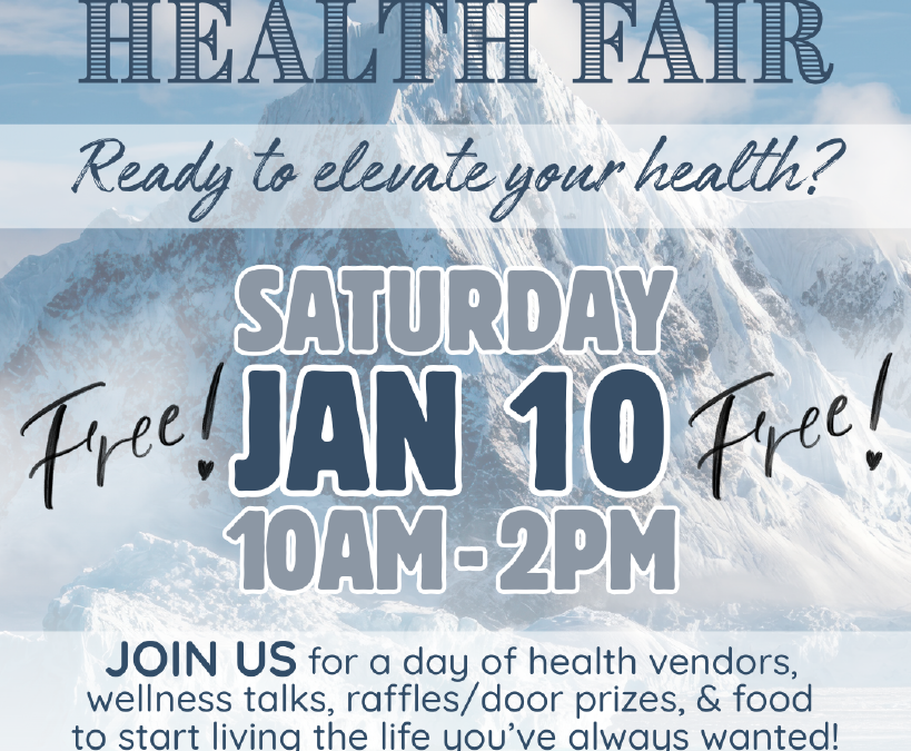 New Year’s Resolution Health Fair in Bloomington, Indiana