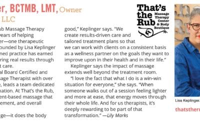 15 Years of Results-Oriented Massage Therapy in Bloomington: That’s the Rub